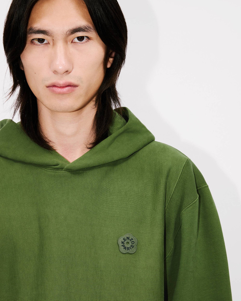 'Boke Flower 2.0' embroidered hoodie in cotton 6