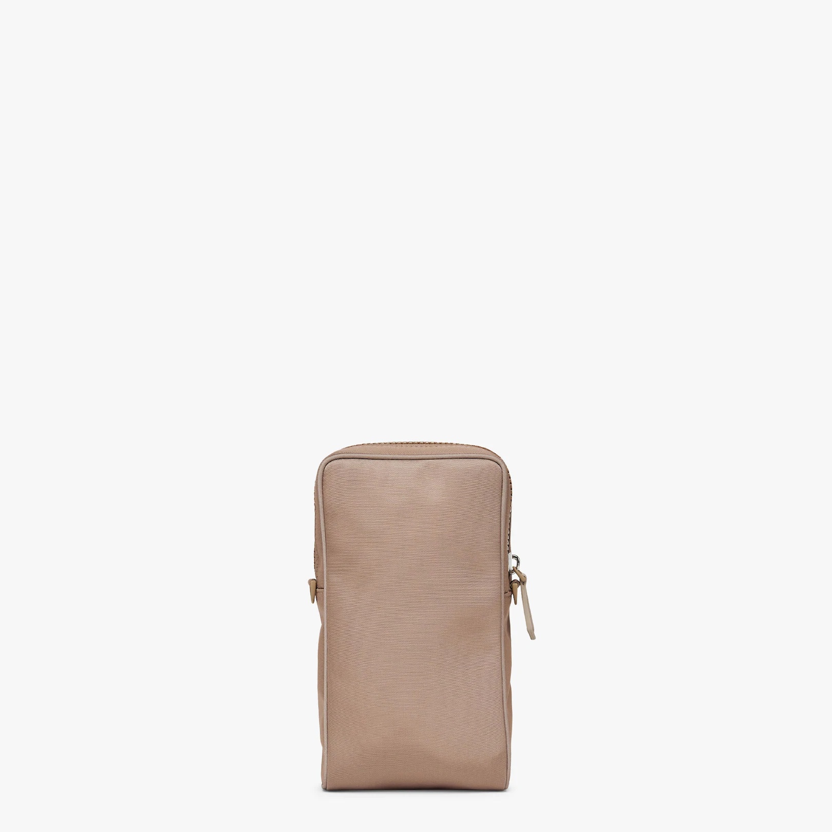 Beige nylon mobile phone holder - 3