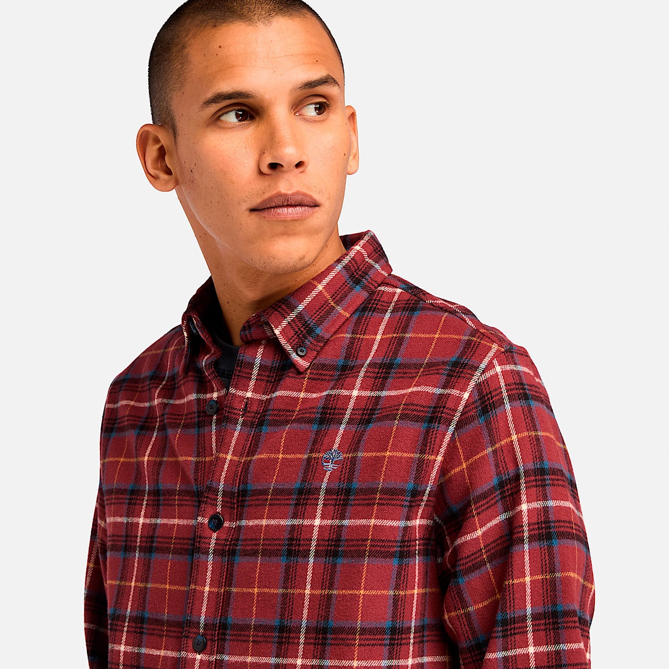 Men's Midweight Flannel Check Shirt - 4