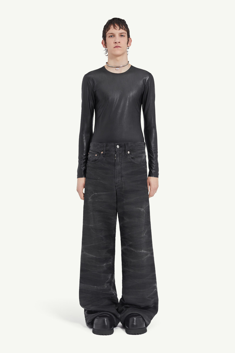 MM6 Maison Margiela Crease oversized jeans outlook