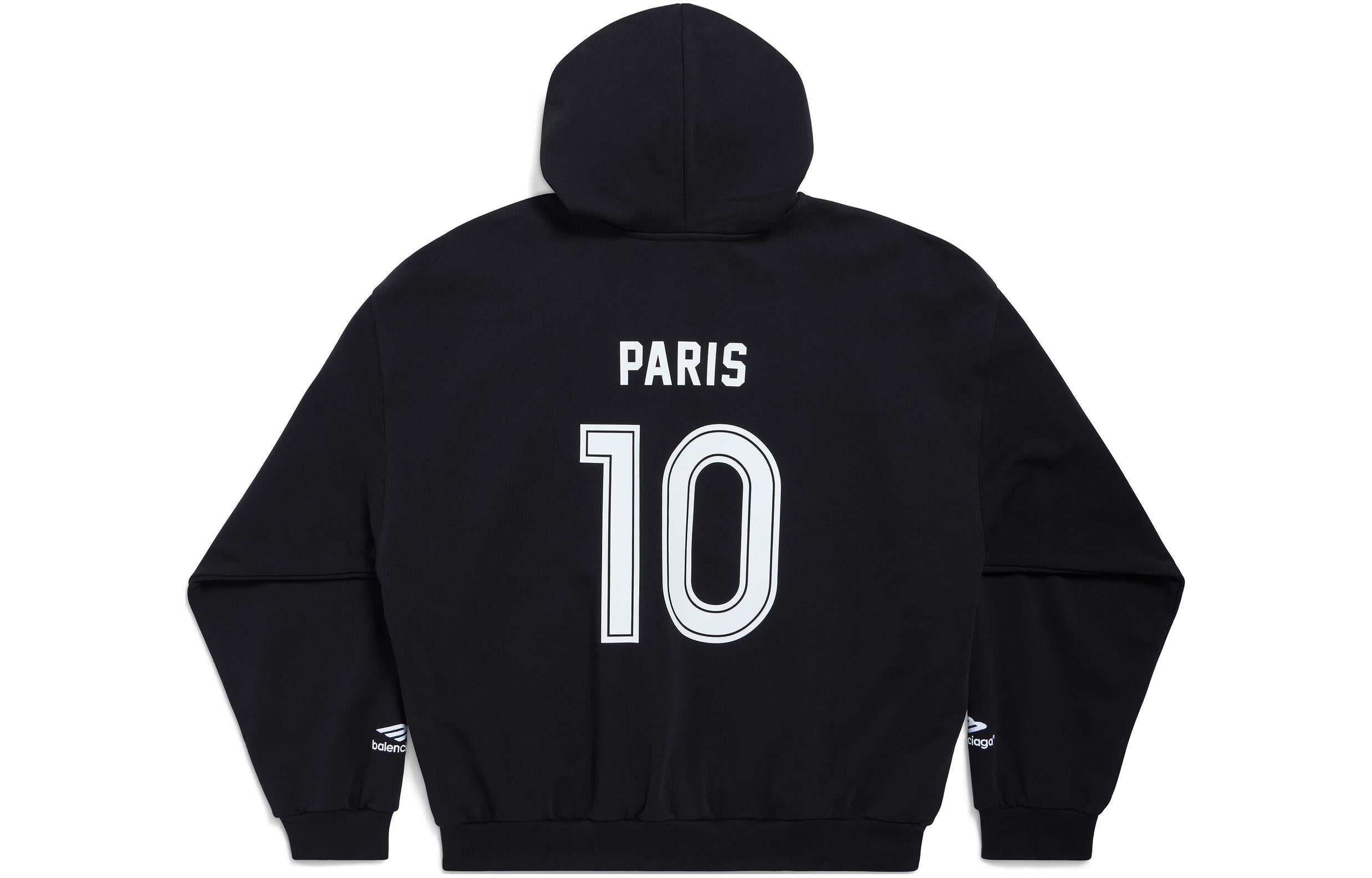 BALENCIAGA Balenciaga Paris Soccer Zip-up Hoodie Medium Fit
