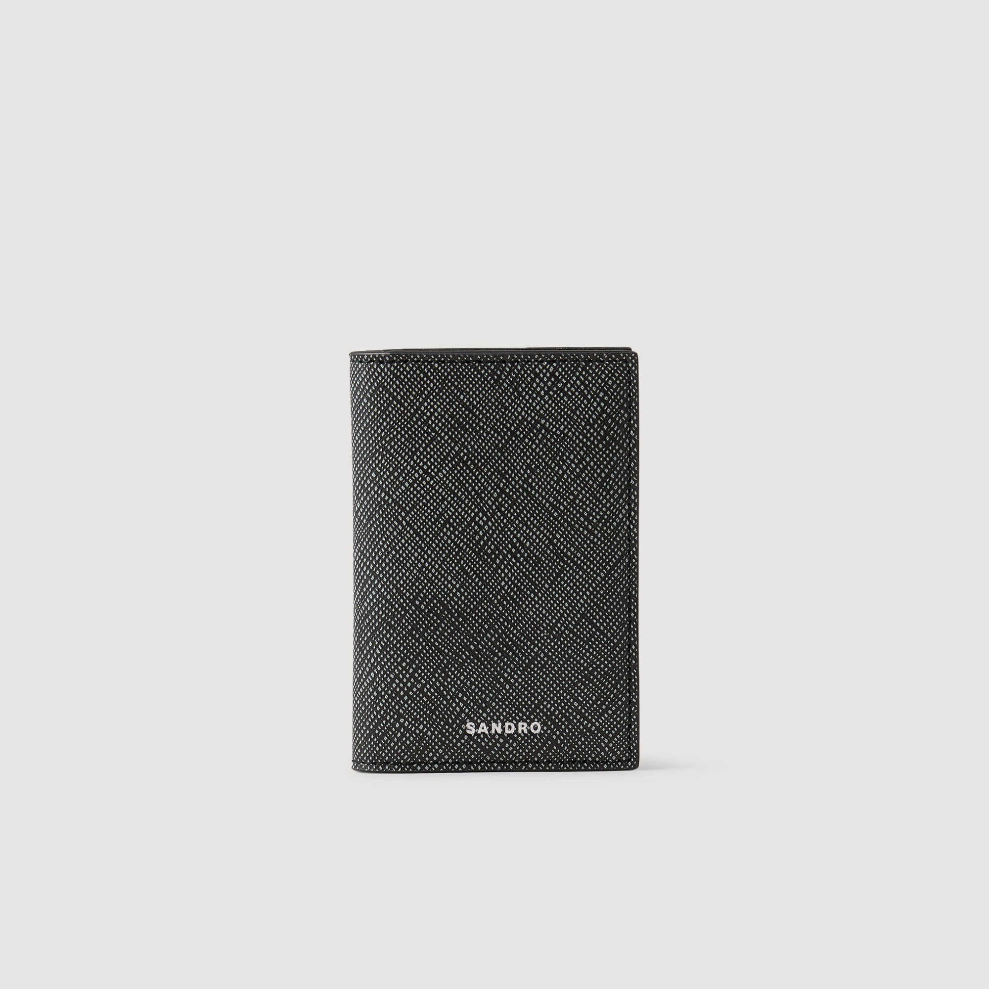 RECONSTITUTED LEATHER LEATHER WALLET - 1
