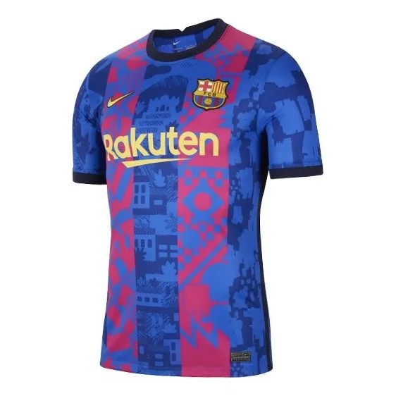 Nike FC Barcelona 21/22 Third Jersey 'Blue' DB5896-406 - 1