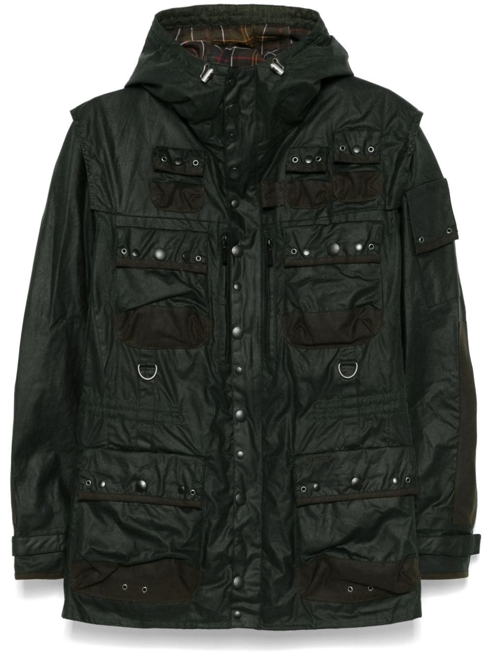 x TO KI TO waxed military jacket - 1