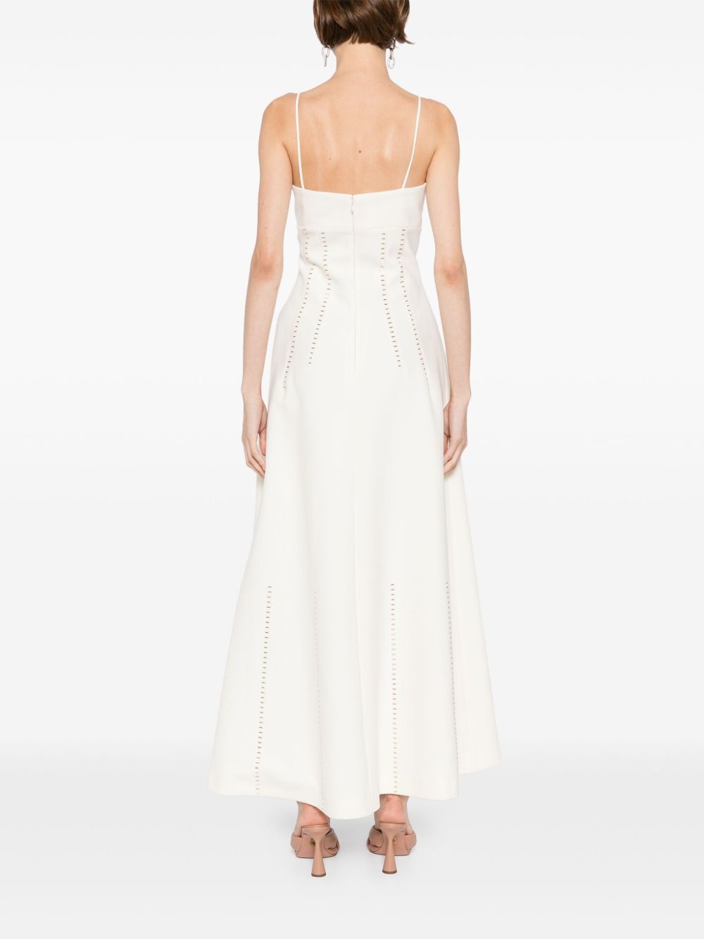 stud-embellished dress - 4