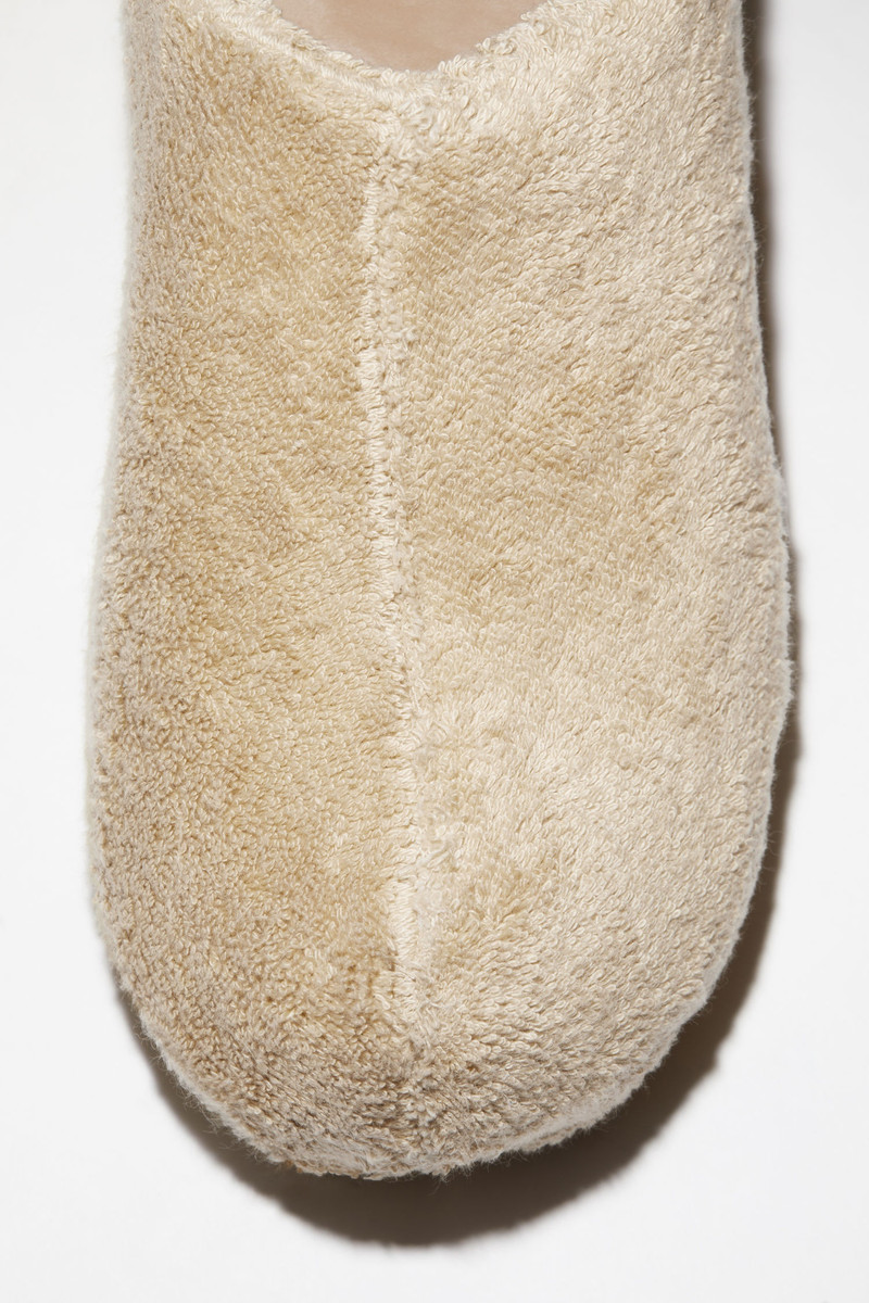 Towel tweed clogs - Beige 6