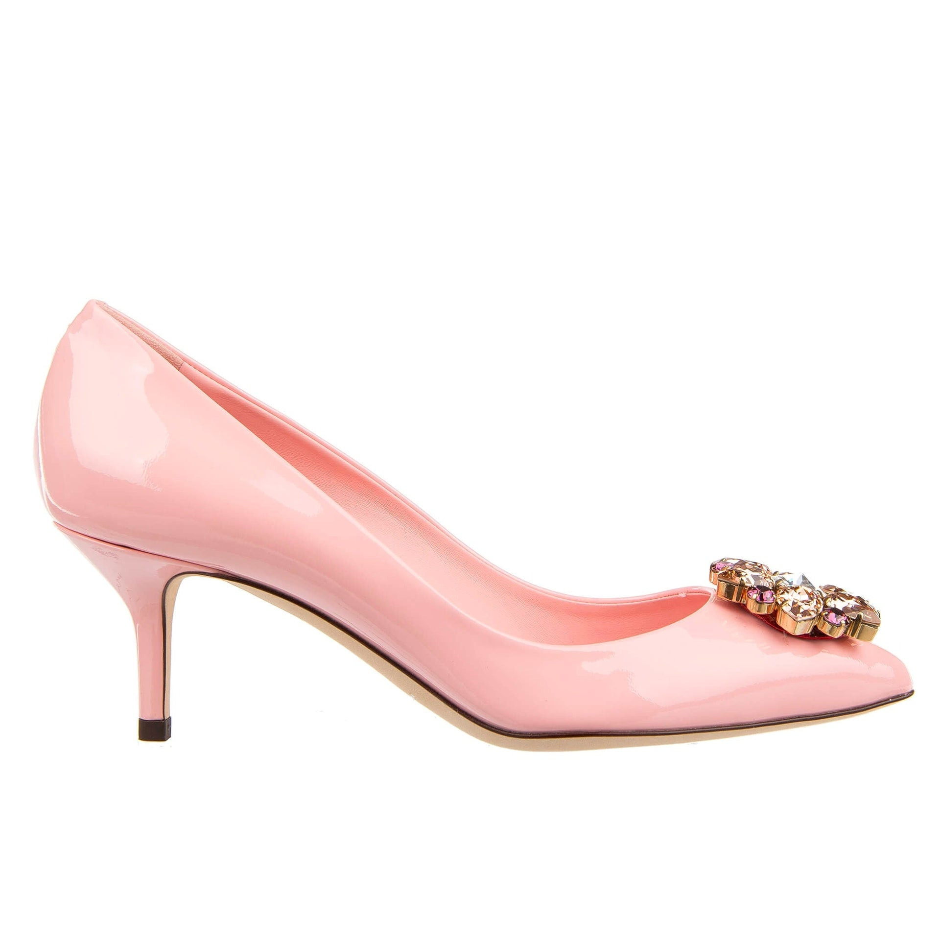 Dolce & Gabbana Crystal Embellished Suede Pumps Women - 5