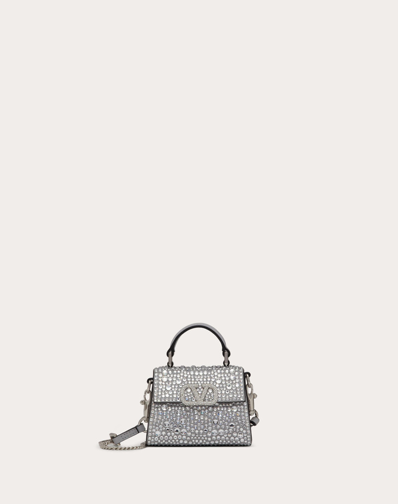 MICRO VSLING EMBROIDERED HANDBAG 1