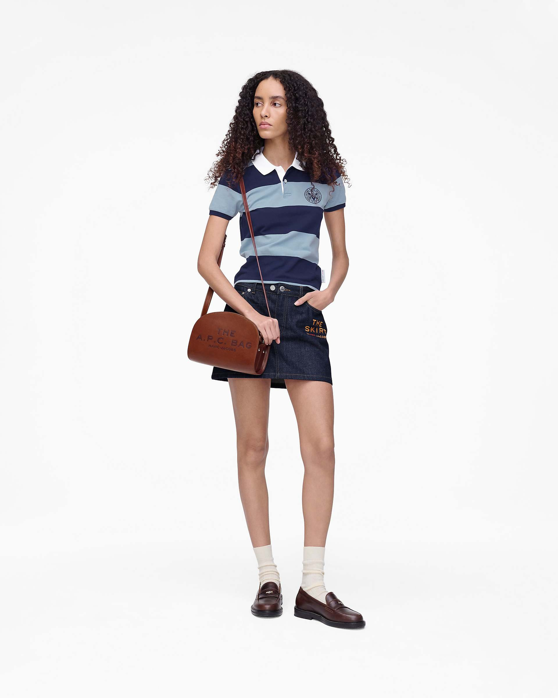 THE A.P.C. X MARC JACOBS SHRUNKEN POLO - 3