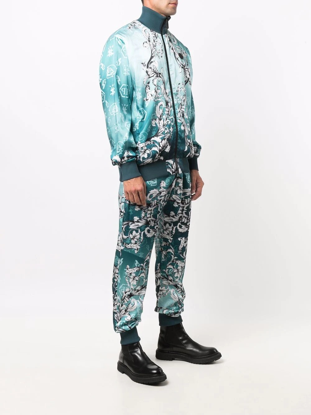 New Baroque-print tracksuit set - 3