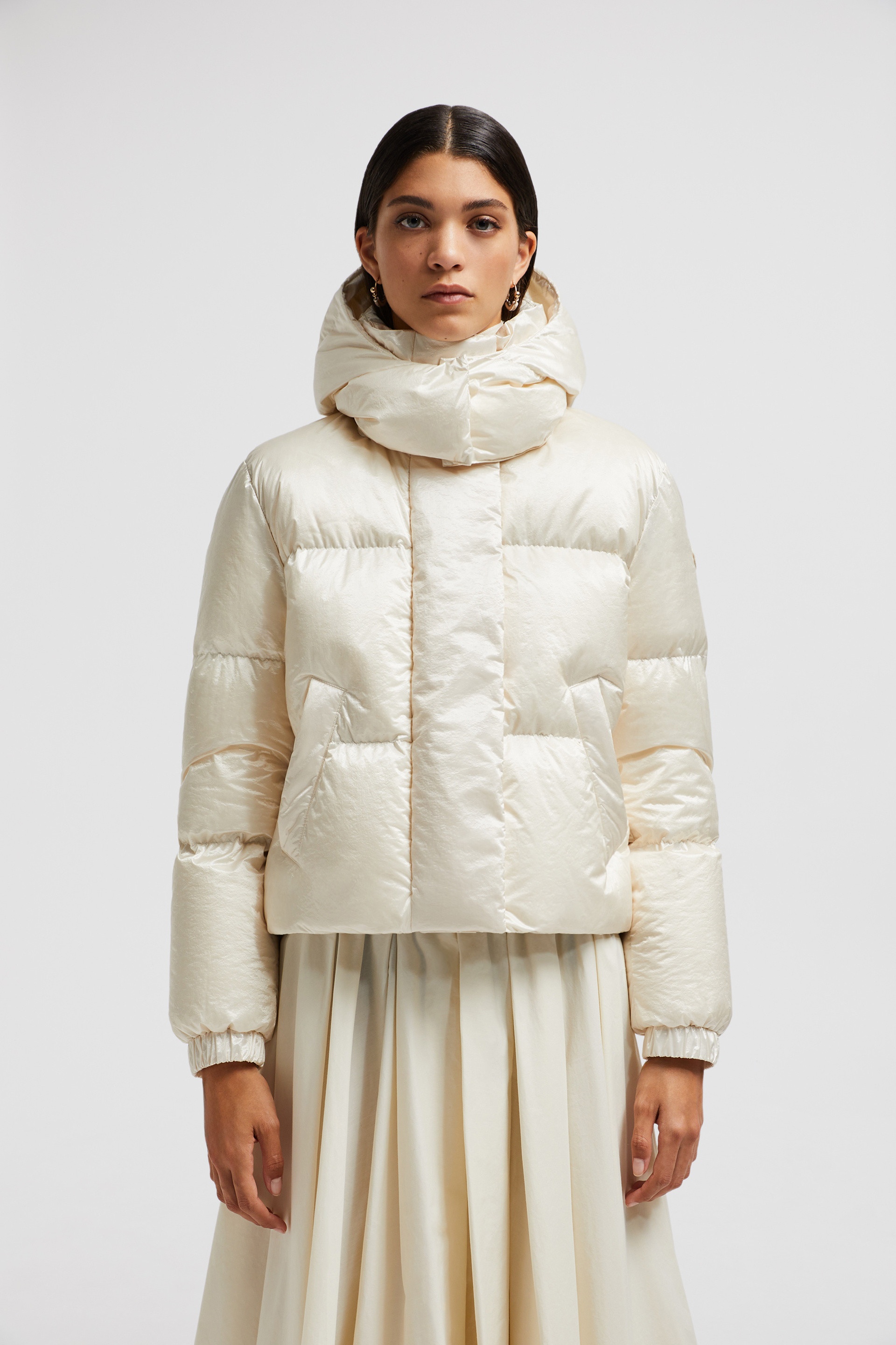 Briancon Organza Short Down Jacket - 3