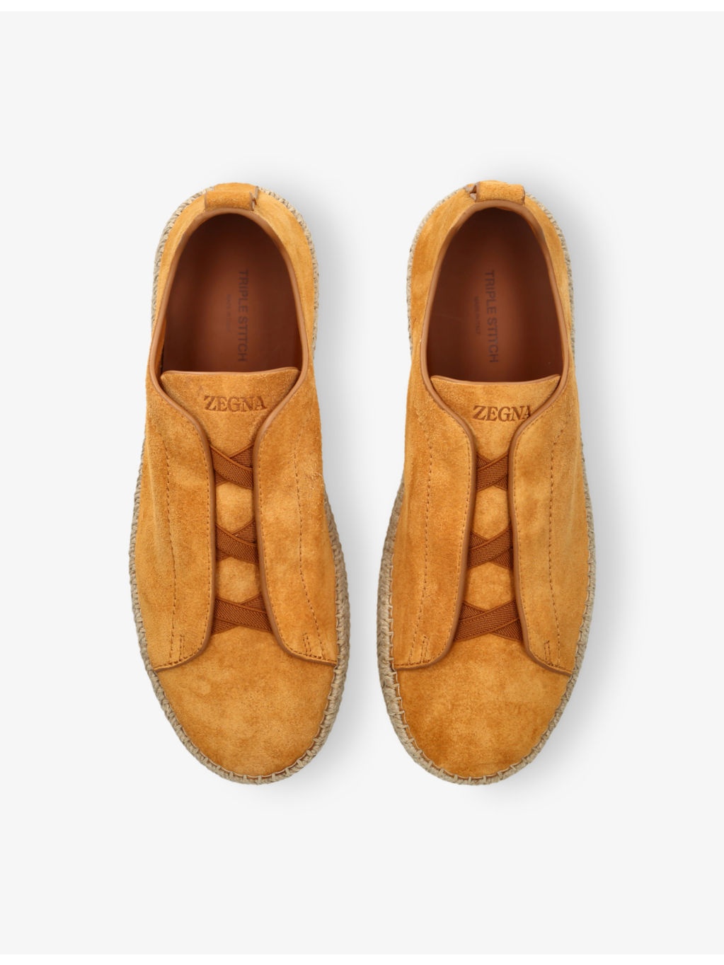 Triple Stitch Suede Espadrilles - 2