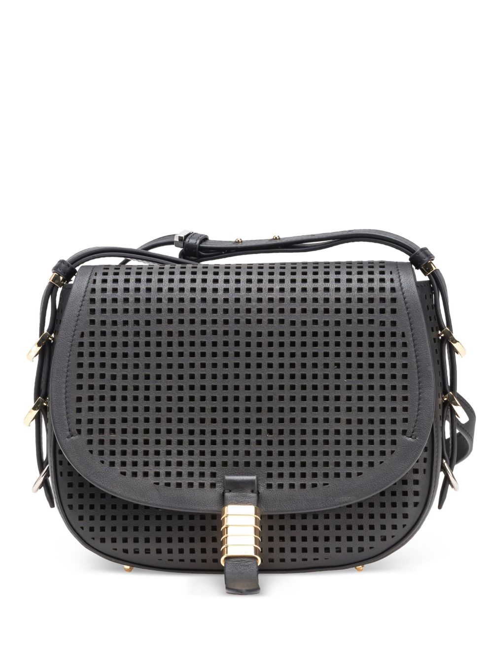 logo-buckle shoulder bag - 1