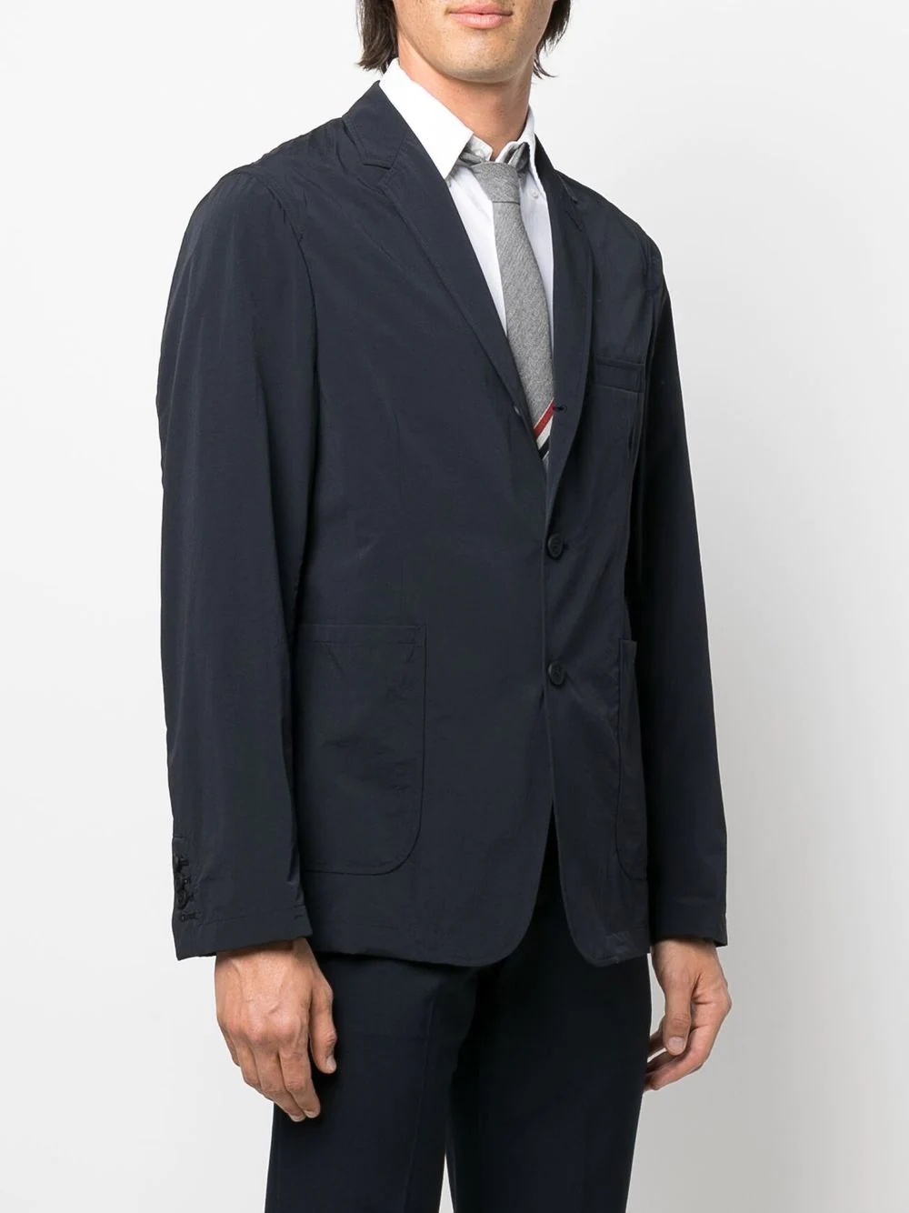 RWB-loop single-breasted blazer - 3