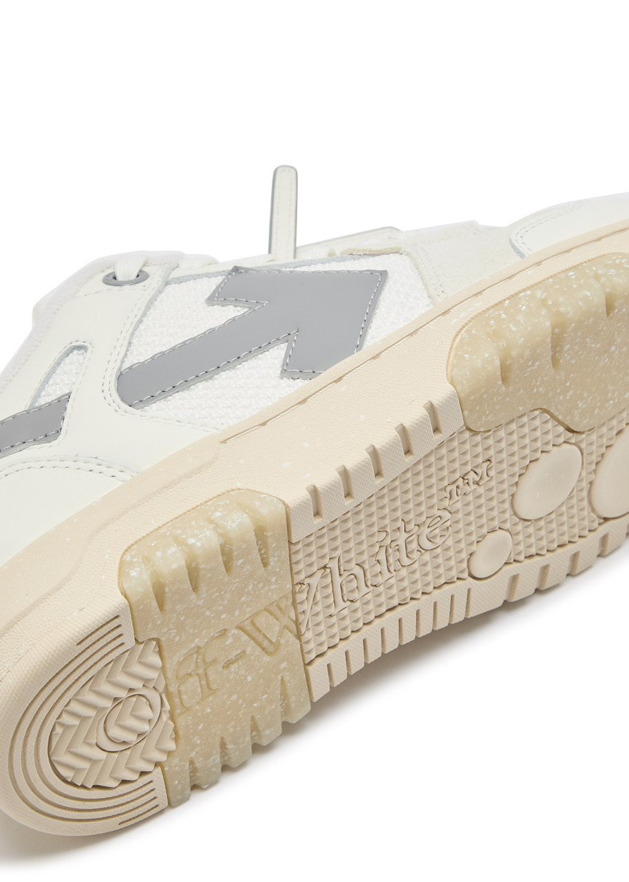 Out Of Office panelled mesh sneakers - 4