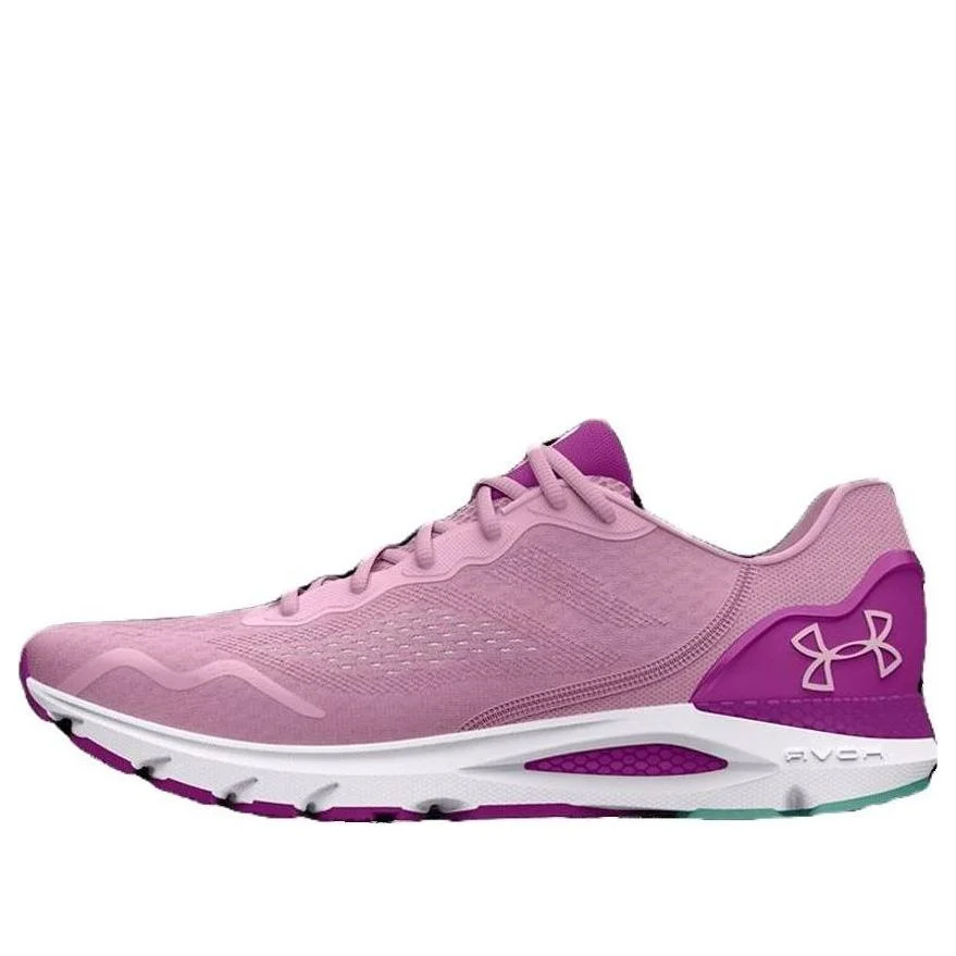 (WMNS) Under Armour Hovr Sonic 6 Running Shoes 'Pink Purple' 3026128-603 - 1