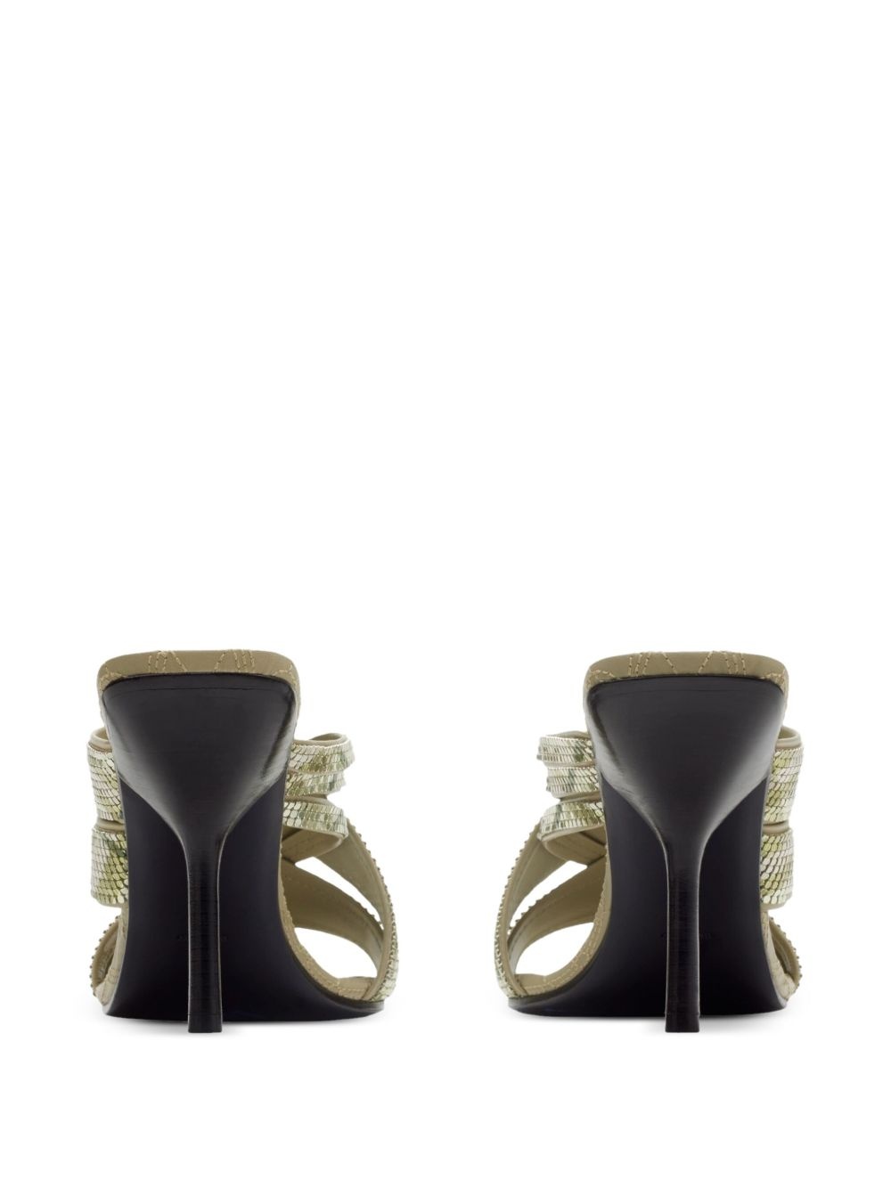 90mm checked mules - 3
