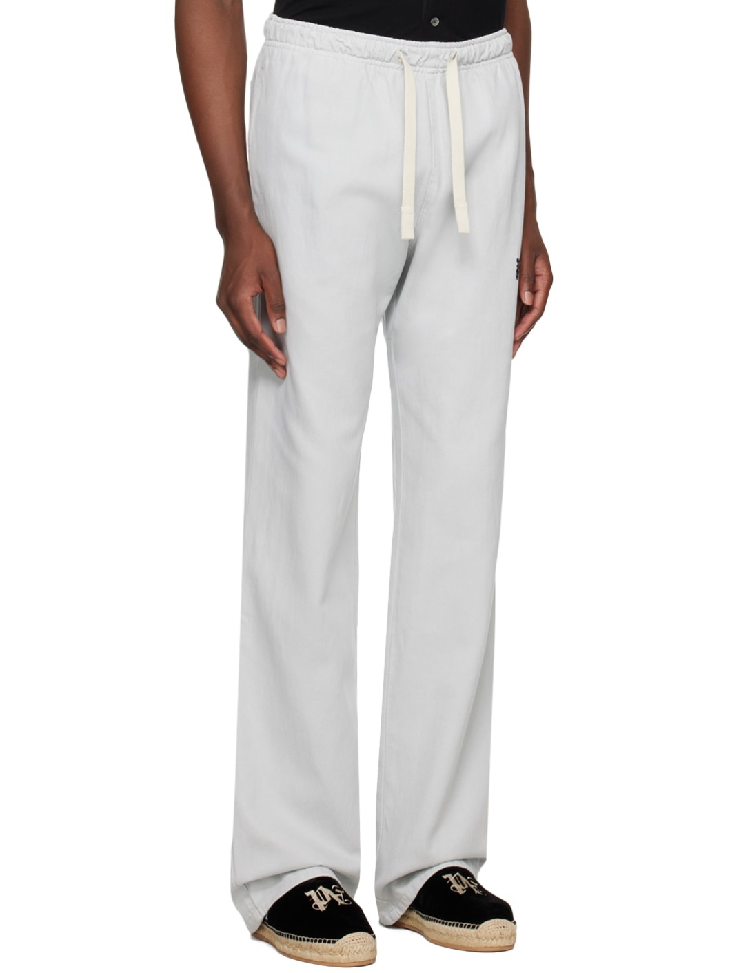 Gray Monogram Travel Sweatpants - 2