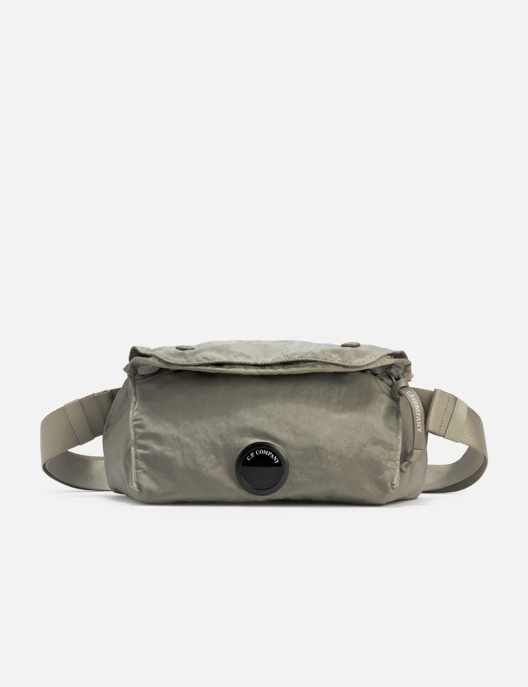 NYLON B LENS ZIPPED WAIST BAG - 1