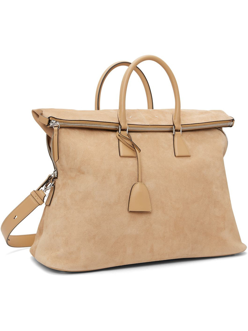 Maison Margiela Tan 5AC Soft XL Bag outlook