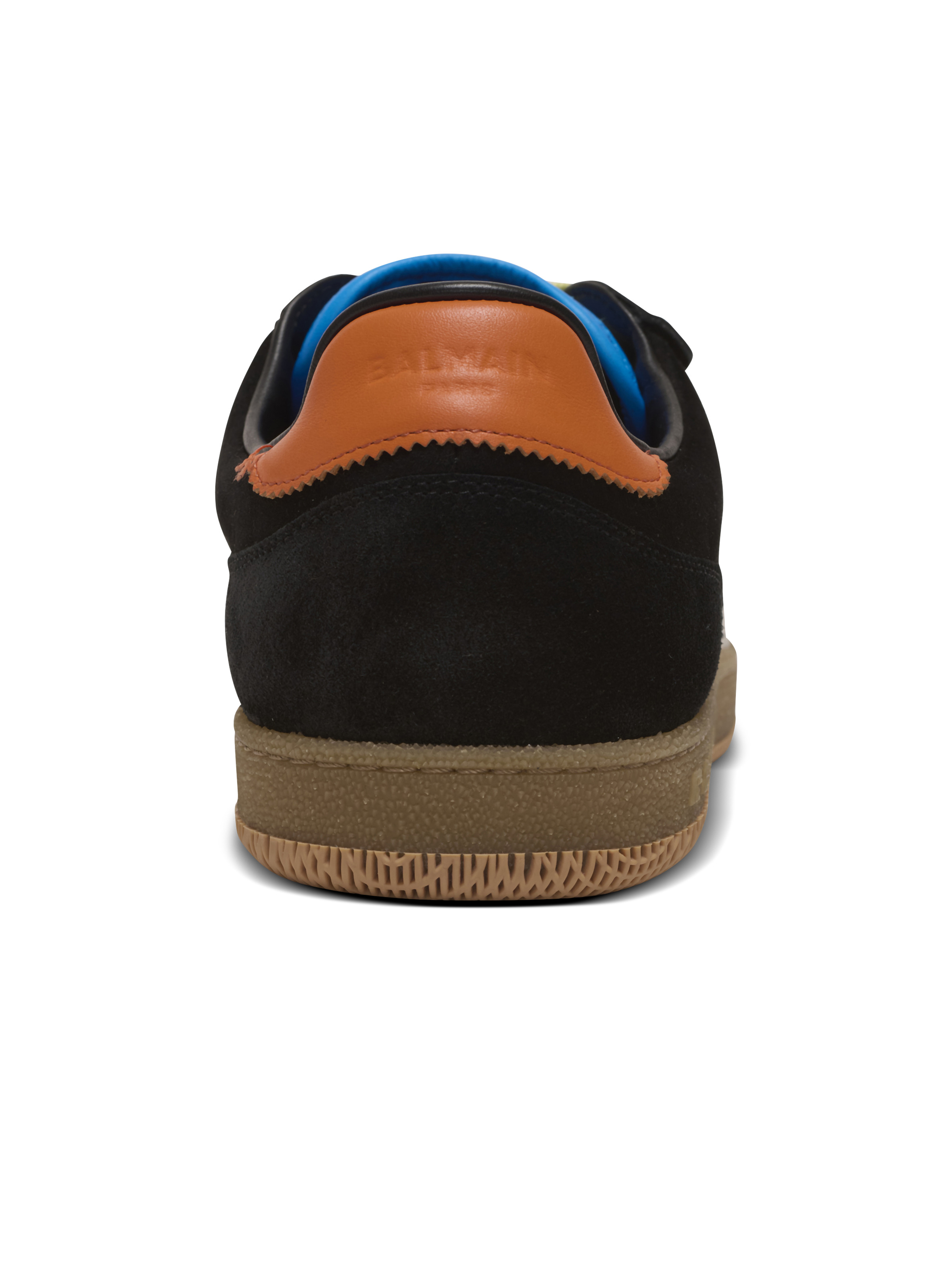 Swan sneakers in calfskin and suede - 9