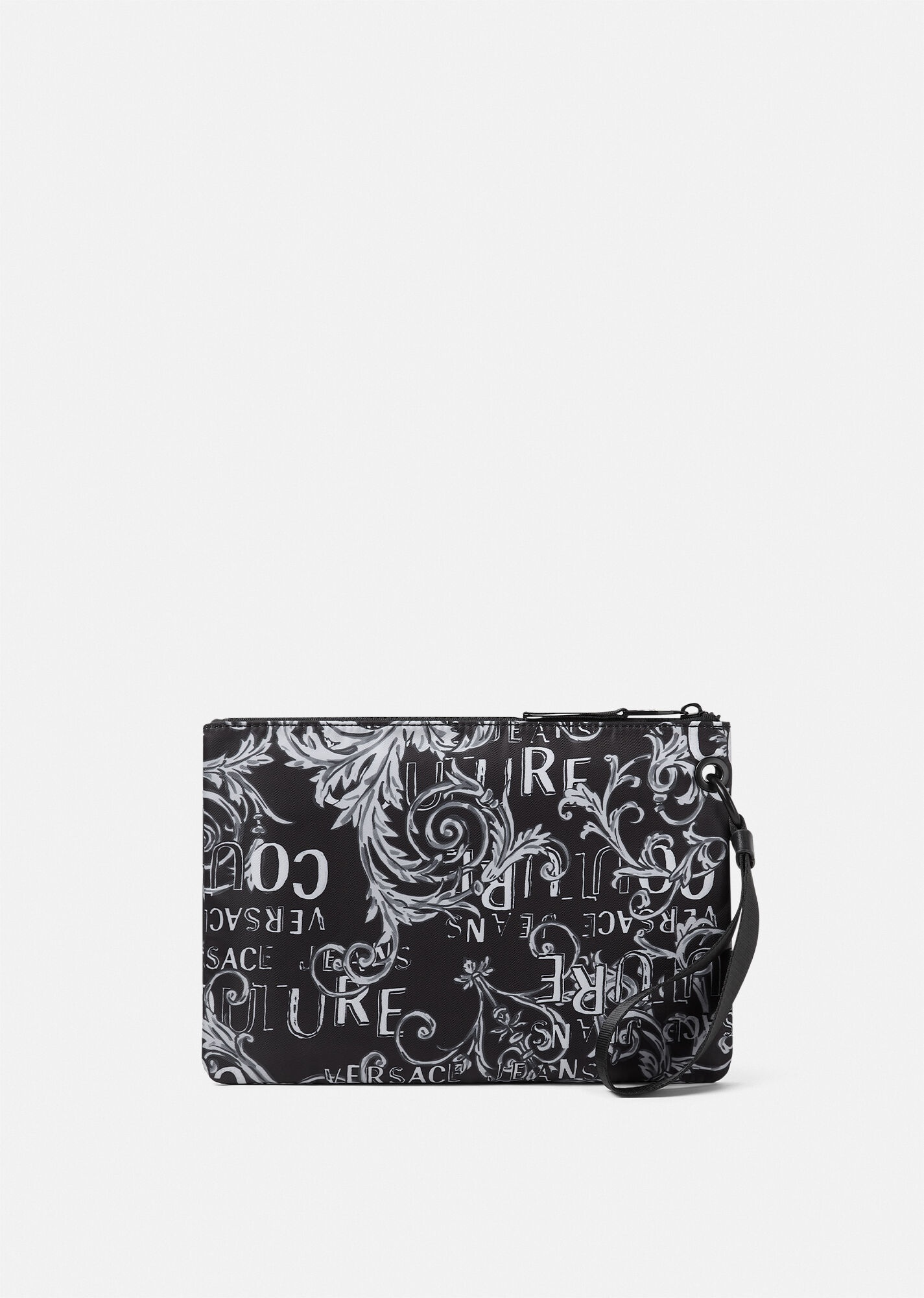 Double Logo Couture V-Emblem Pouch - 3