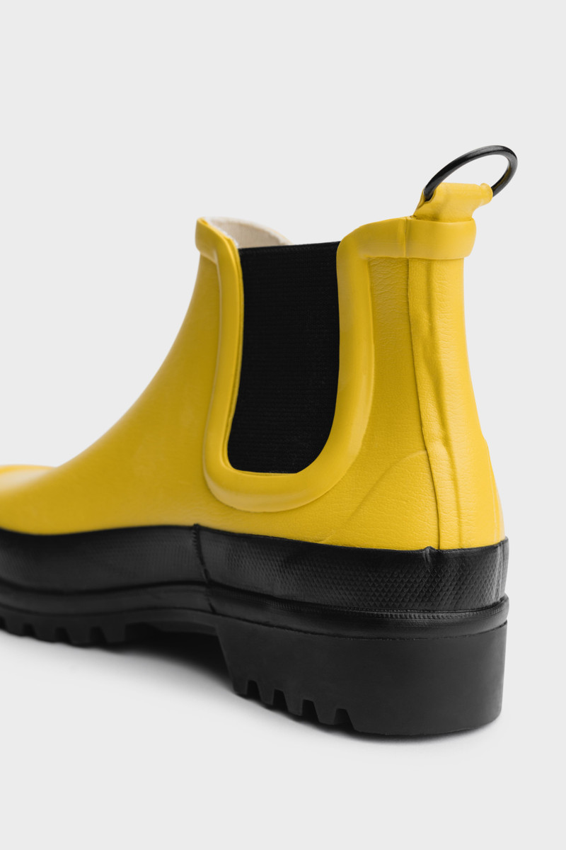 Stutterheim Chelsea Rainwalker Sunflower/Blk outlook