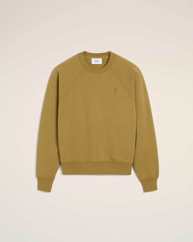 MUSTARD COTTON TONAL AMI DE COEUR SWEATSHIRT 1