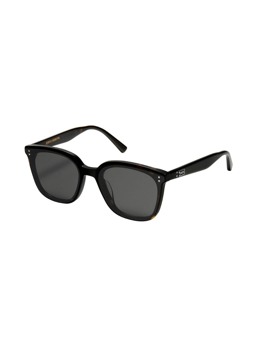 Queen tortoiseshell square-frame sunglasses - 2