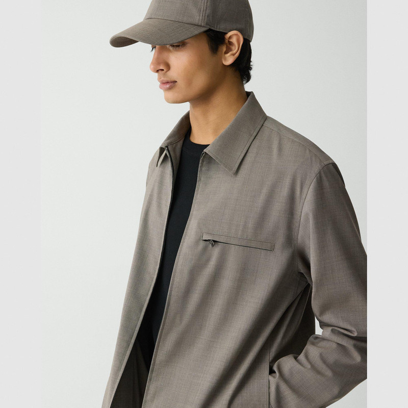 Shirt Jacket in Motion Wool 5