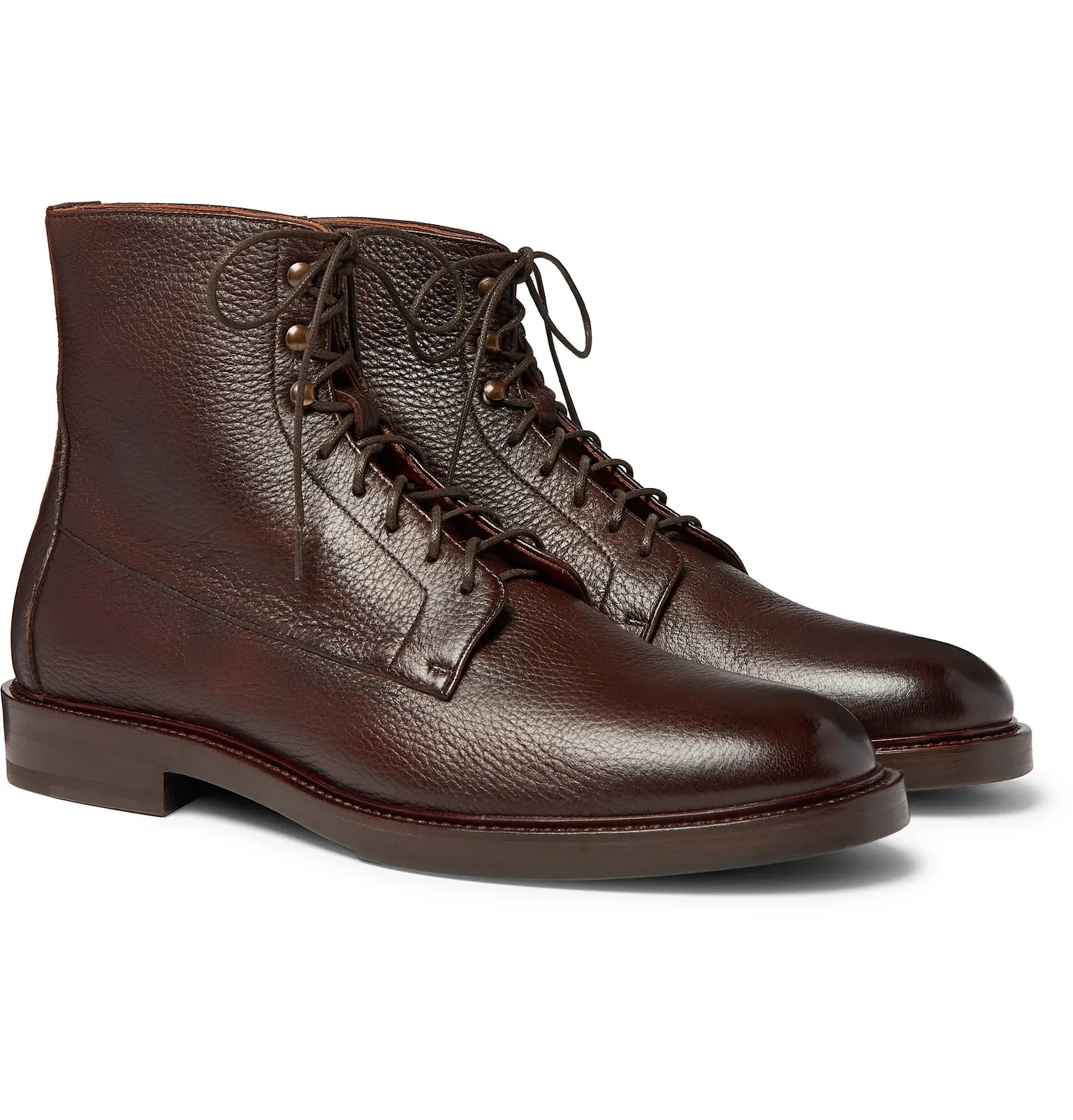 Full-Grain Leather Boots - 2