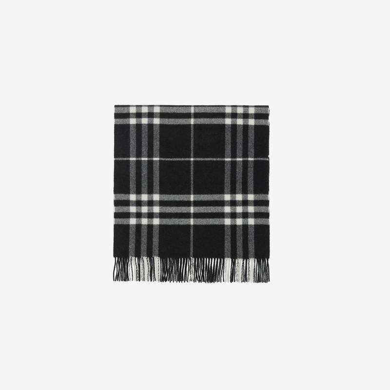 Burberry Wide Check Cashmere Scarf outlook
