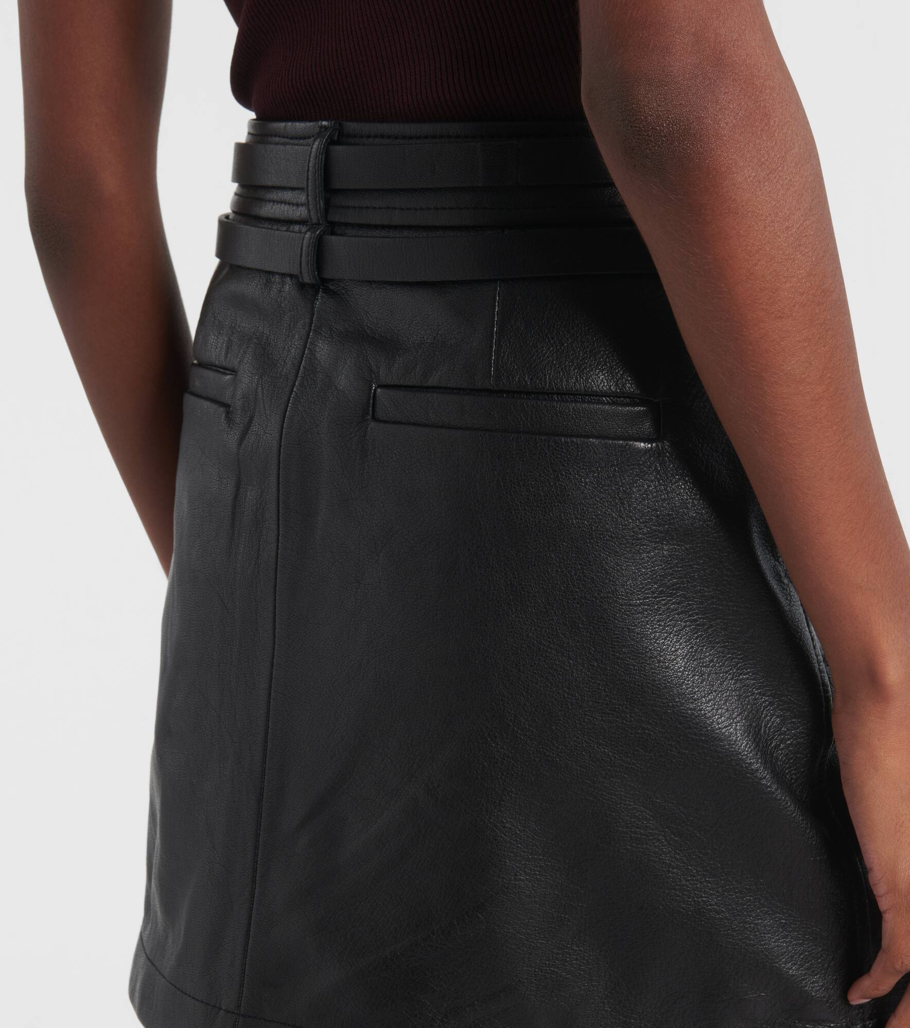 Patto leather miniskirt - 5
