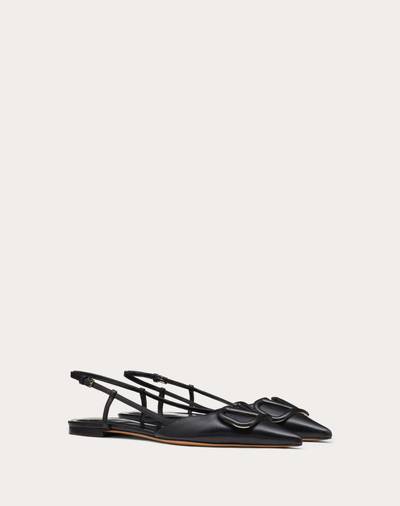 Valentino VLogo Signature Calfskin Slingback Ballet Flat outlook