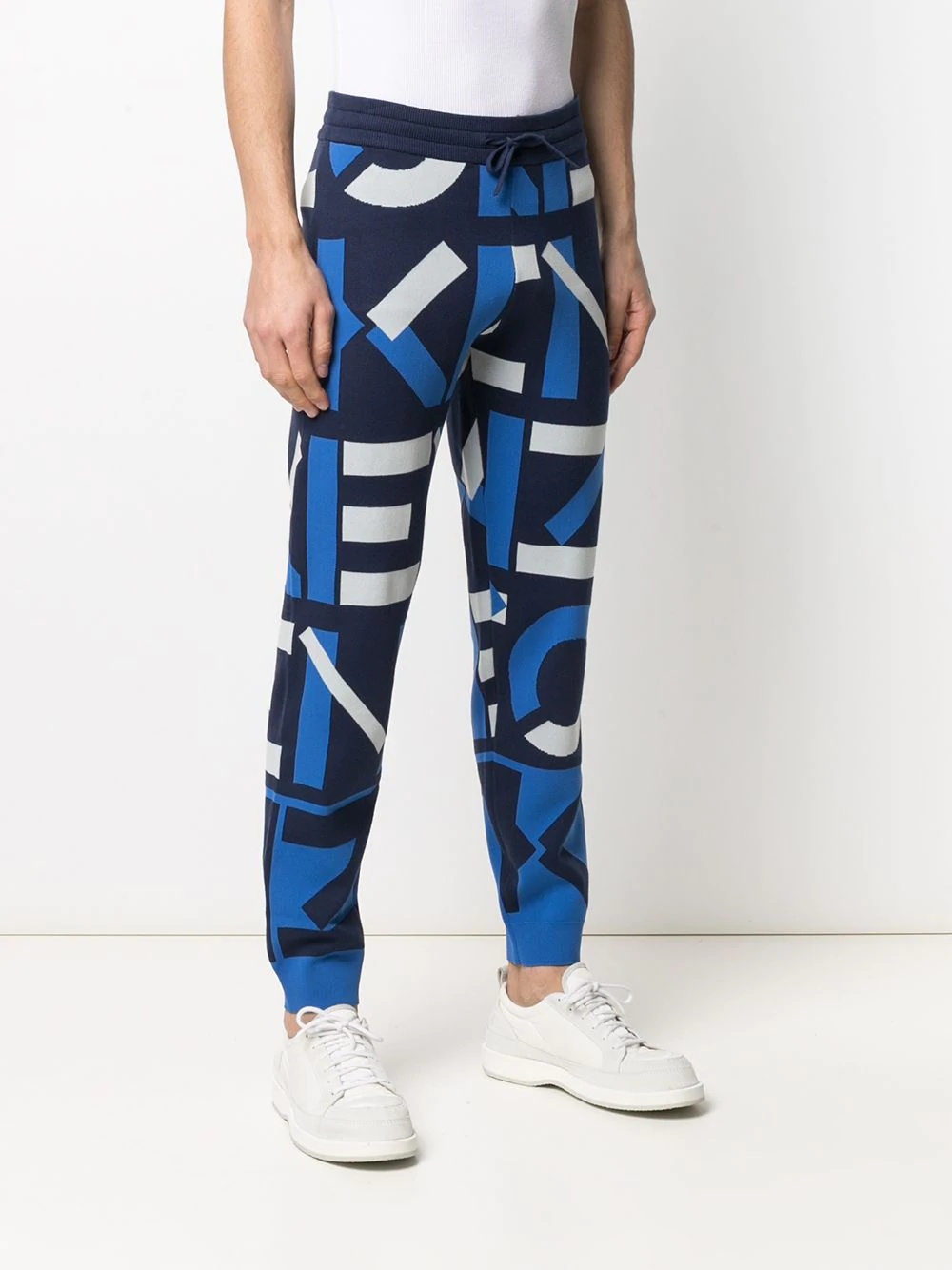 logo-print track pants - 3