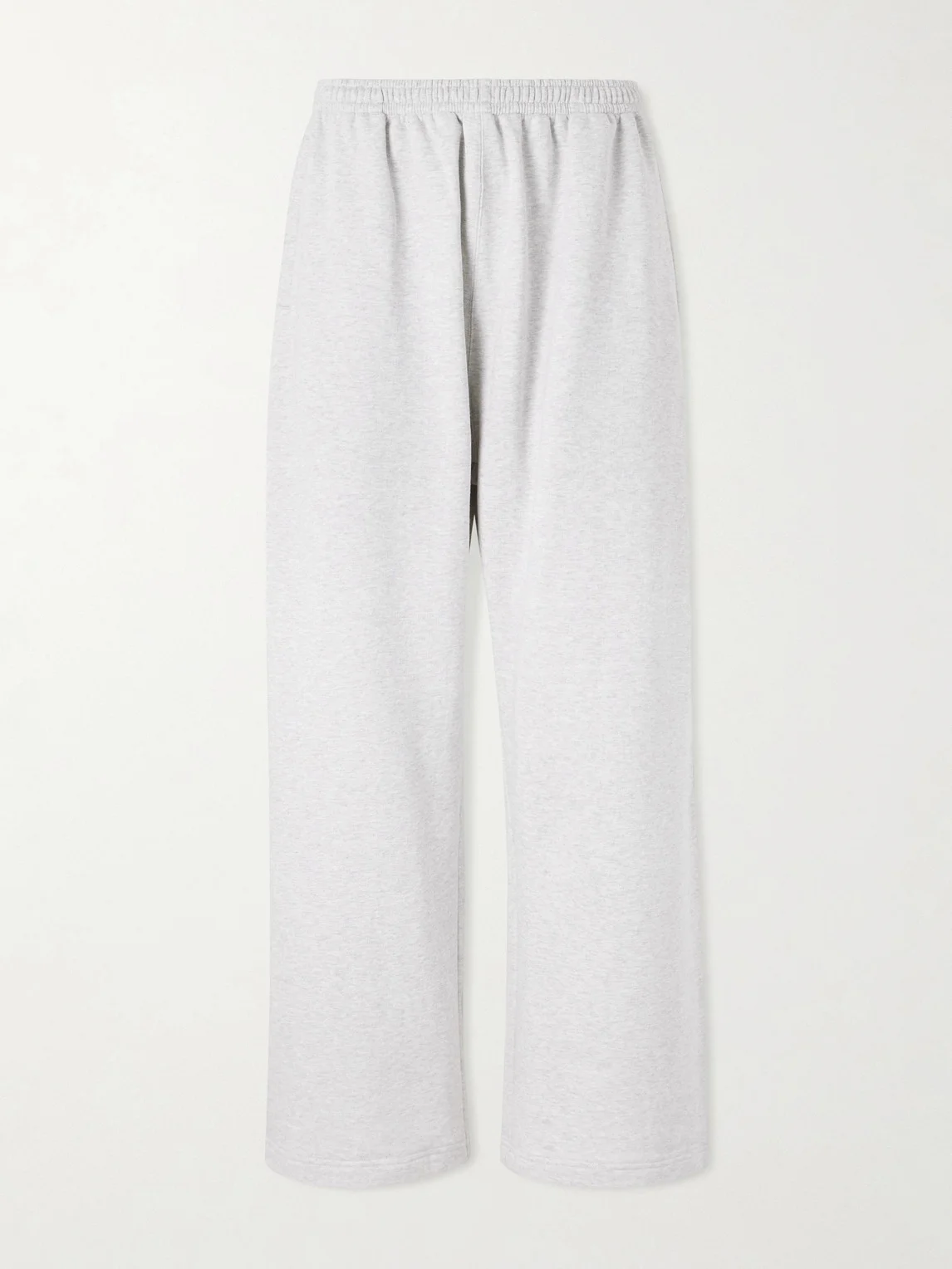 Prowser Oversized Wide-Leg Cotton-Blend Jersey Sweatpants - 1