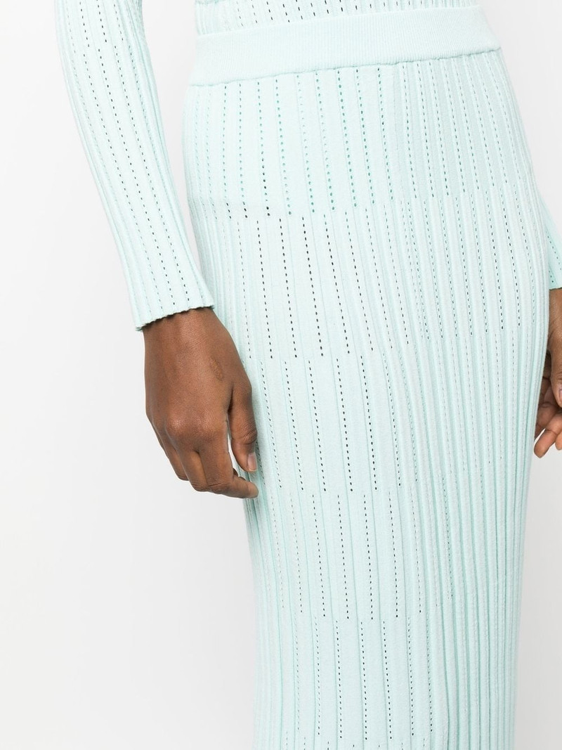 knitted long-sleeve dress 5