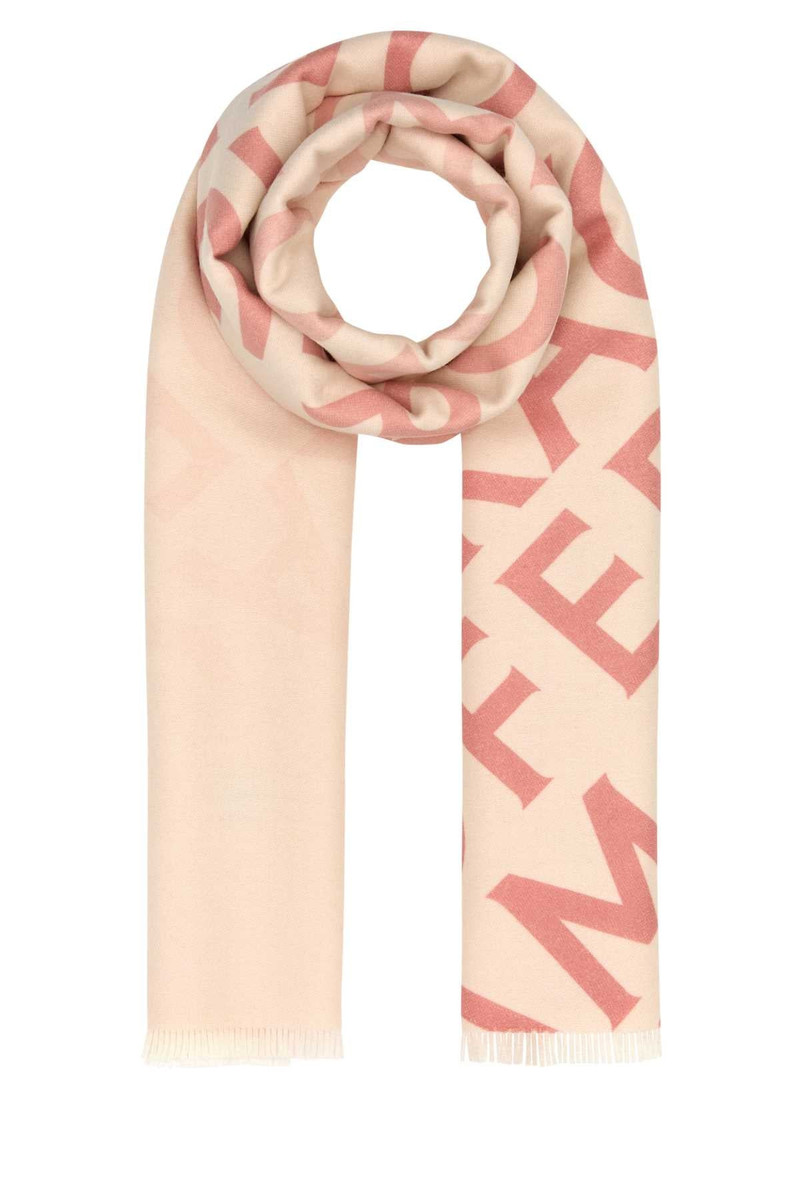 Salvatore Ferragamo Women Embroidered Wool Blend Reversible Scarf - 1