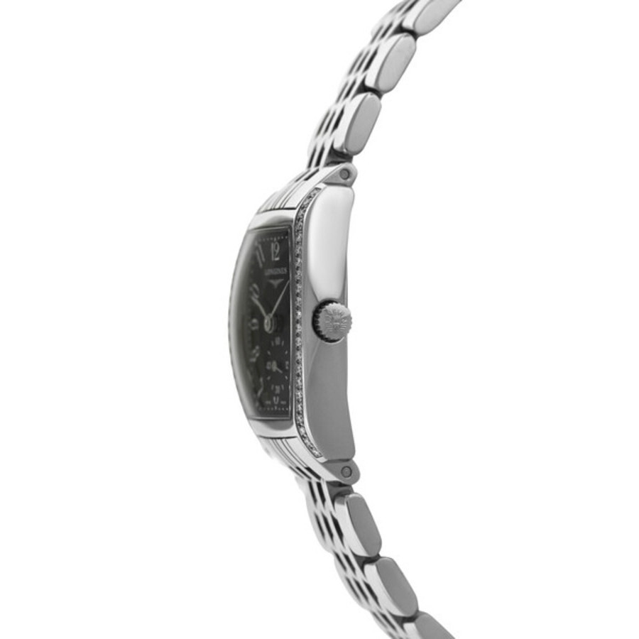 Pre-owned Longines Evidenza Quartz Diamond Black Dial Ladies Watch L2.175.0.53.6 - 4