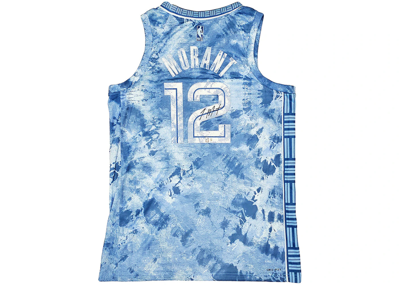 Nike NBA Memphis Grizzlies Ja Morant Dri-Fit Jersey Blue - 2