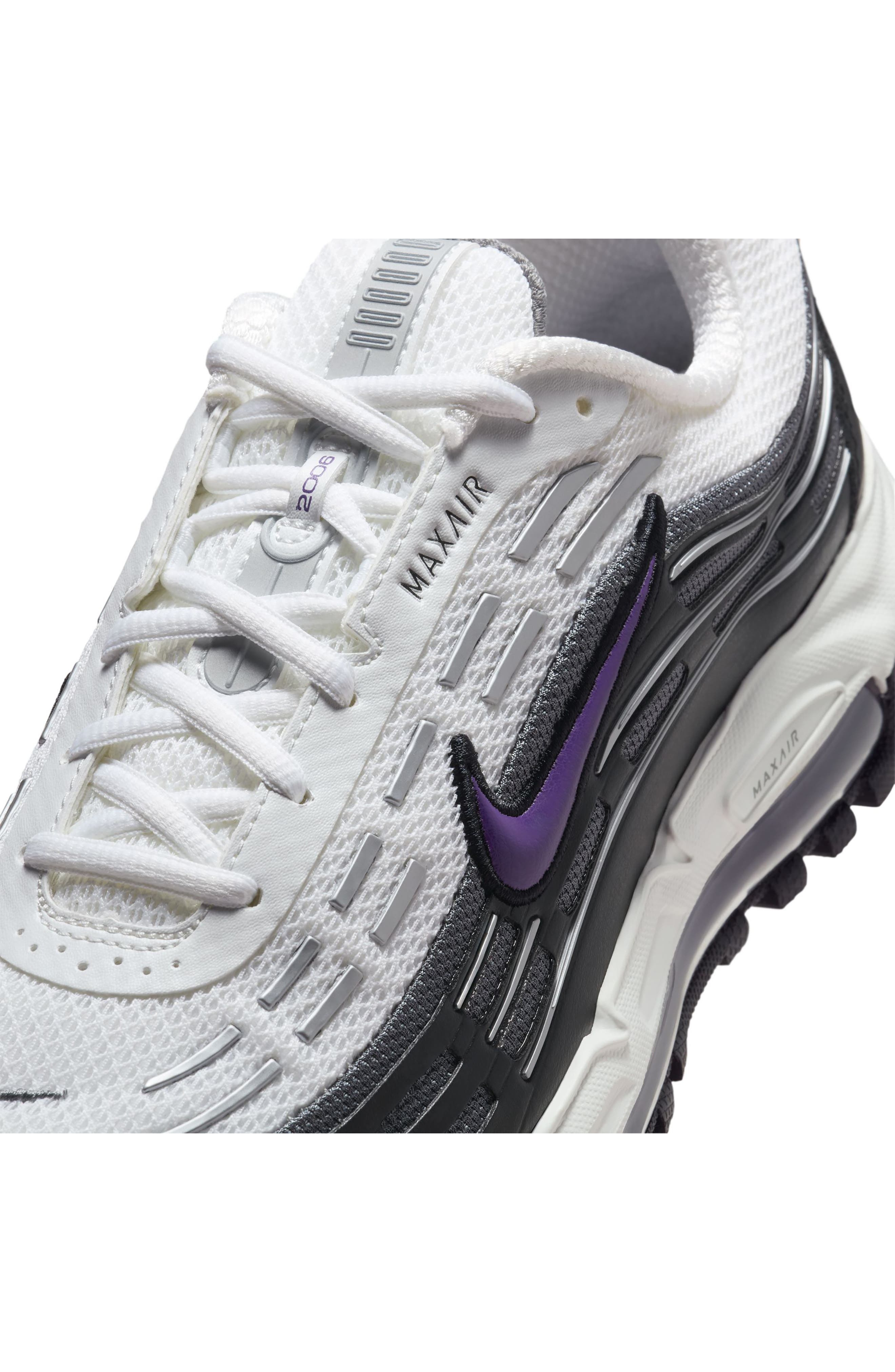 Nike Air Max TL 2.5 Sneaker in White/Wild Grape/Black/Grey at Nordstrom - 9