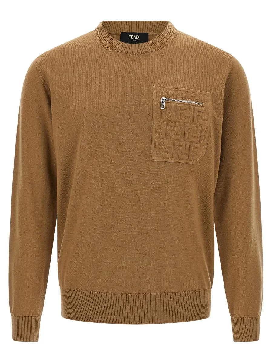 Fendi Ff Pocket Sweater - 1
