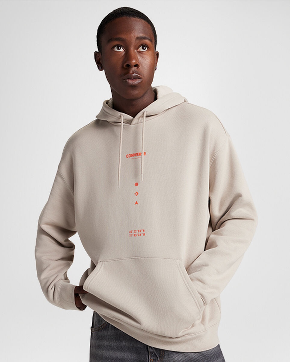 Premium Logo Loose-Fit Hoodie - 1