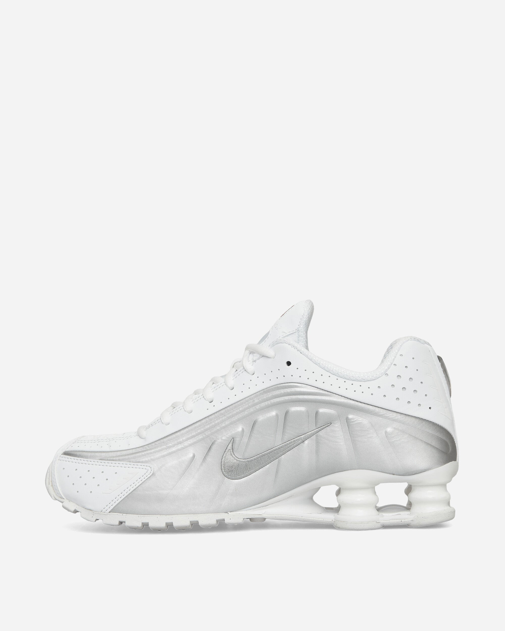 Shox R4 Sneakers White / Metallic Silver - 3