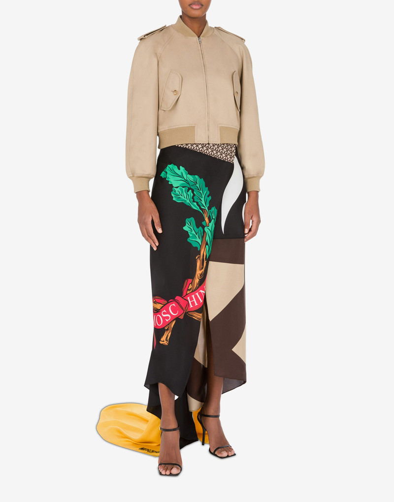 Moschino BOMBER IN GABARDINE 100% SHRUNK outlook