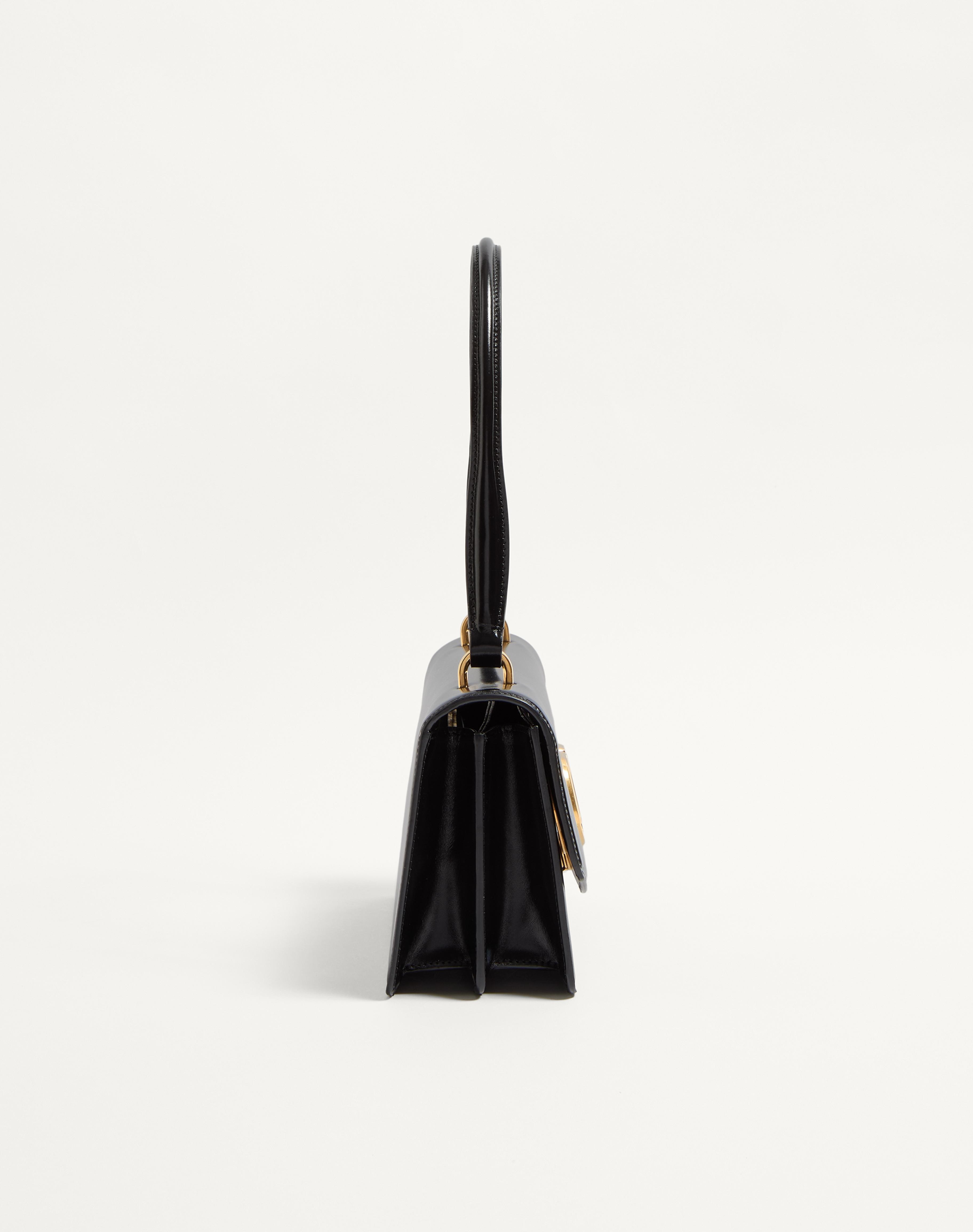 VALENTINO GARAVANI VAIN BAG WITH HANDLE IN SHINY CALFSKIN - 4