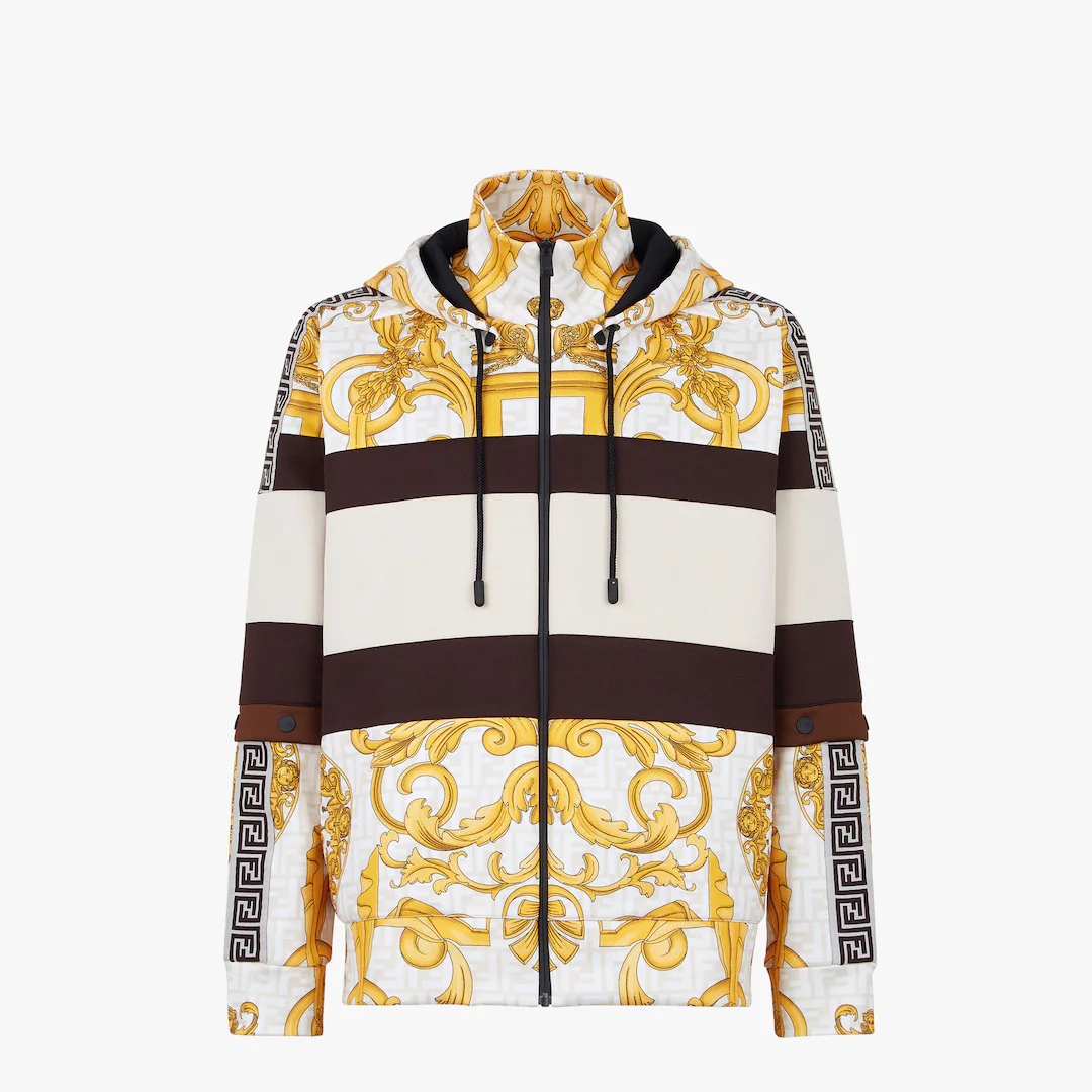 Fendace multicolor jersey sweatshirt - 1