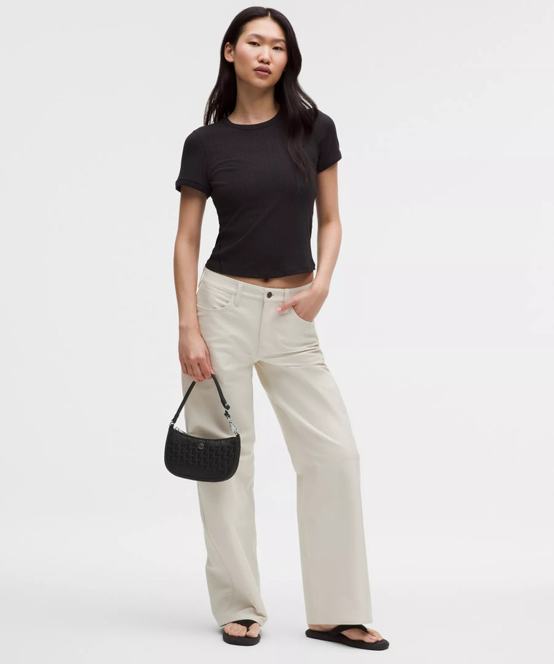 lululemon City Essentials Mini Shoulder Bag 1L *L Monogram Jacquard outlook