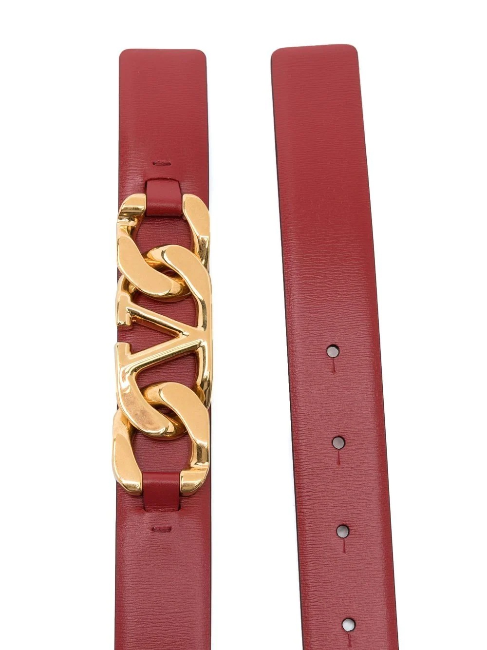 Cinto V-chain leather belt - 2