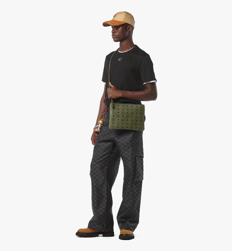 MCM Crossbody Pouch in Visetos Original outlook